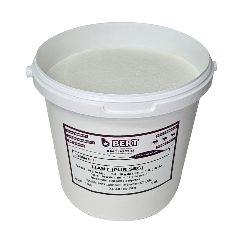 Liant pour Saucisson Sec 5 Kg Liant pour Saucisson Sec 5 Kg