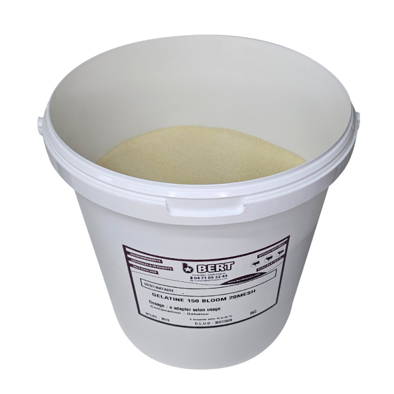 Gelatine 100 BLOOM 5Kg Gelatine 100 BLOOM 5Kg