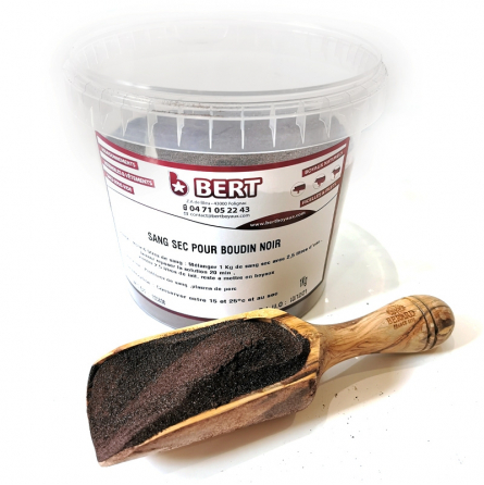 Sang sec boudin noir 1 Kg Sang sec boudin noir 1 Kg